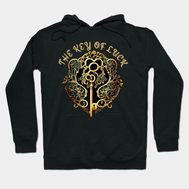 The key of Luck. Hoodie by TaansCreation 